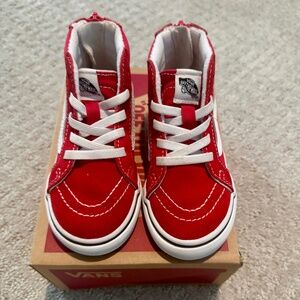 Vans Toddler Sk8 Hi Zip Shoe